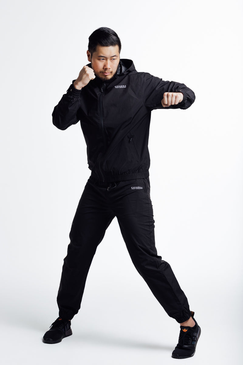 CFX Unisex Sauna Suit for Weight Loss Black Chimera Fight Exchange